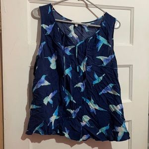 Sonoma sleeveless blouse